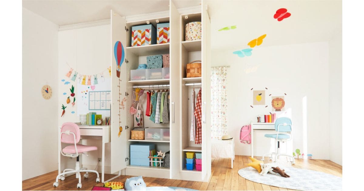 子供部屋間仕切り